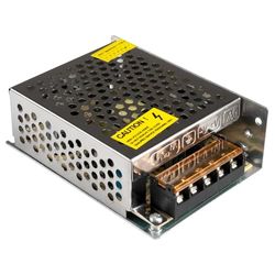 Brightium Alimentatore LED 60 W 12 V 5 A metallizzato - Ideale per strisce LED e progetti di illuminazione personalizzata.
