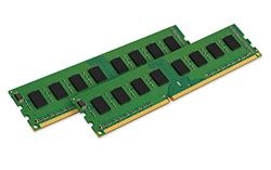 Kingston ValueRAM 64GB 5600MT/s DDR5 Non-ECC CL46 DIMM (Kit van 2) 2Rx8 KVR56U46BD8K2-64 Desktop Geheugen