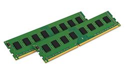 Kingston ValueRAM 8GB 1600MHz DDR3L Non-ECC CL11 DIMM Kit 8GB (2x4GB) 1.35V 1.35V KVR16LN11K2/8 Mémoire de bureau