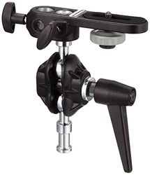 Manfrotto 155 Testa a Doppia Sfera Tilt Top, Nero