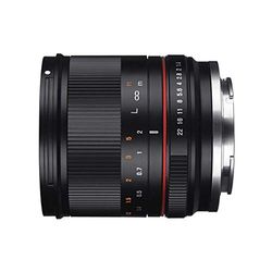 Rokinon RK21M-FX 21 mm F1.4 ED AS UMC Alta Velocidad Gran Angular Lente para Fuji (Negro)