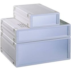 Bopla 55620010.MT8 ULTRAMAS UM62009L + 2X FP60009 tafelbehuizing 290,9 x 62,2 x 199 ABS lichtgrijs 1 St, (B x H x D) 290,9 x 62,2 x 199 mm