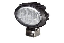 HELLA 1GA 996 661-041 LED-Farol de trabalho - Oval 100 Thermo Pro - 12/24 V - 1700 lm - montagem exterior/suporte estribo - suspenso/de pé - Iluminação campo próximo - Conector: Conector DEUTSCH