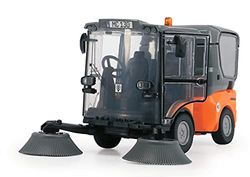 Dickie Karcher Spazzatrice Stradale in Scala 1:24 19,5 cm, con Parti apribili, Inclusi Personaggio e Accessori, + 3 Anni 203834003