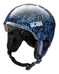 Quiksilver Slush Sport Helmet Garçon, Rock and Roll True Black, L/XL