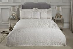 Emma Barclay Eden - Embellished Jacquard Duvet Set in Cream - Double