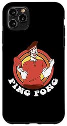 Carcasa para iPhone 11 Pro Max Equipo De Ping Pong Jugador De Tenis De Mesa Tenis De Mesa