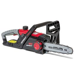 Sprint 18SCS 18V Li-Ion 25cm Cordless Chainsaw, Powered by Briggs & Stratton, Body Only, 600W motor, 5 Years Warranty 1688108