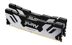 Kingston FURY Renegade DDR5 Argent/Noir XMP 32Go (2x16Go) 8000MT/s CL38 DIMM Mémoire pour PC de Gamer Kit de 2 - KF580C38RSK2-32