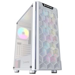 Nfortec Azir Torre ATX Frontal 3D Mallado 4 Ventiladores Cristal Templado Negra