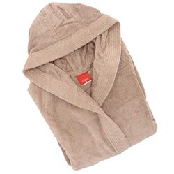 Gabel Accappatoio Adulto, 100% Cotone, Beige, Taglia XXXL