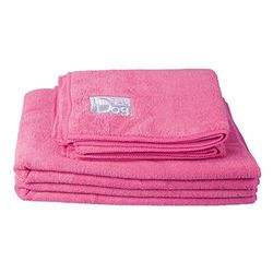 Serviettes Microfibre Ideal Dog Rose 60