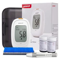 yuwell Blood Glucose Monitor (582(with test strips set 50pcs))