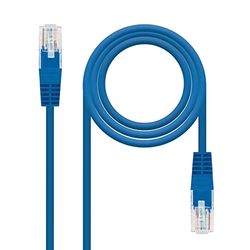 Cat.5e AWG24 UTP-netwerkkabel, 2,0 m, blauw, ideaal voor het aansluiten van apparaten met datanetwerken en ter verbetering van de connectiviteit.
