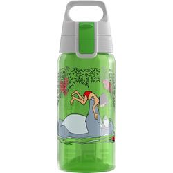 Sigg - Sports Water Bottle For Kids - Viva One Junglebook (Disney) - Suitable For Carbonated Drinks - Leak-Proof - Dishwasher Safe - BPA Free - For School & Sports - Green - 0.5L