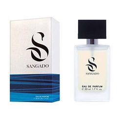 SANGADO Atlantis Profumo Per Uomini, Lunga Durata 8-10 Ore, Fragranza Lussuosa, Chypre Fruttato, Preziose Essenze Francesi, Extra-concentrato -eau De Parfum, 50 ml