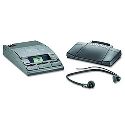 Philips LFH0720T Bureau-afspeelsysteem Mini cassette, antraciet