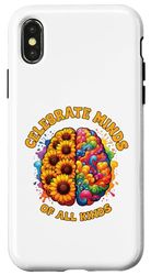 iPhone X/XS Celebrate Minds Of All Kinds Neurodiversity Autism Awareness Case