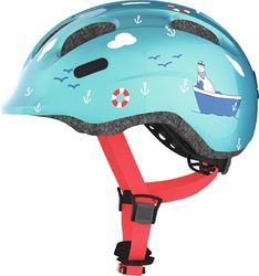 ABUS Smiley 2.0 Kinderhelm - Fietshelm voor Meisjes en Jongens - 77543 - Turquoise, Maat S