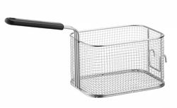 HENDI Cestello per Friggere, Cestello Frittura, Cestello per Patatine Fritte, con Manico, da utilizzare con HENDI Friggitrici 2207208, 207307, 209202, 209301, 207369 e 207376 di 8 L, Acciaio Inox