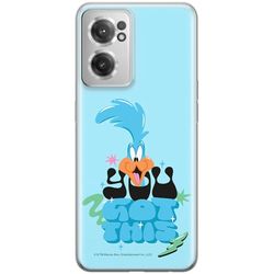 ERT GROUP mobiltelefonfodral för OnePlus NORD CE 2 originalt och officiellt licensierat Looney Tunes mönster Roadrunner 003 anpassad till formen på mobiltelefonen, fodral tillverkad av TPU-plast