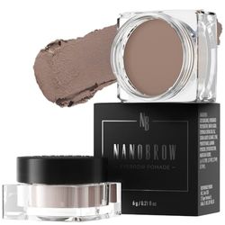 Ögonbrynspomada Nanobrow Eyebrow Pomade - Vattentät brynpomada med krämig textur (Medium Brown)