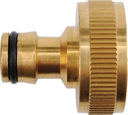 FLO-Adattatore 89108 del rubinetto in ottone 1/2 "" e 3/4 "