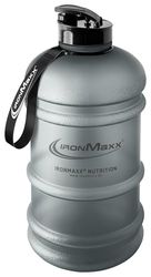 IronMaxx Water Gallon - Frosted Ash Grey 2200ml | Senza BPA e DEHP | Borraccia ermetica con scala graduata | Disponibile in vari colori – perfetta per sport, lavoro e uso quotidiano