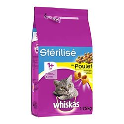 Whiskas - Crocchette al Pollo per Gatti sterilizzati