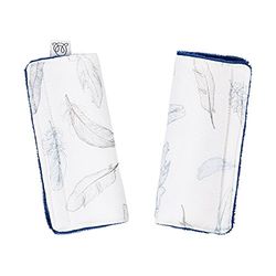 MayLily, Baby autostoelgordelhoezen, bamboe/minky, made in EU, variatie verkrijgbaar, zware veren