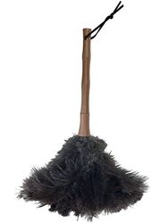 MSV Dammsugare I Strutsfjädrar Handtag Bambu 56CM, Svart