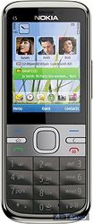 Nokia C5 5,59 cm (2.2") Single SIM 1050 mAh Grijs, Wit