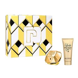 Paco Rabanne Lady Million Eau de Parfum 80ml with Body Lotion 100ml