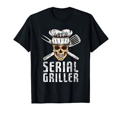 Serial Griller BBQ Funny Barbeque Regalo Camiseta