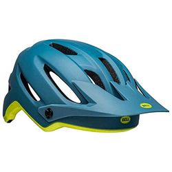 Bell 4Forty MIPS MTB-hjälm 2022: matt/glansig blå/Hi-Viz, S 52–56 cm