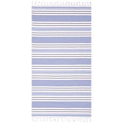 Superior Fouta Serviette de Plage en Coton Bleu Roi Taille surdimensionnée 88,9 x 172,7 cm