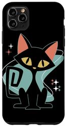 Retro Mid Century Cat Modern Look 50s 60s Style Vintage Case for iPhone 11 Pro Max