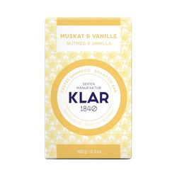 Klar Seifen Nutmeg & Vanilla Solid Shampoo 100g