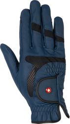 HKM Bad Company 6900 - Guantes de equitación para Adulto (Talla S), Color Azul Oscuro