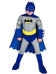 (PKT) (9908381) Costume da Batman per bambini (6-8 anni)