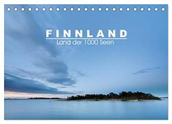 Finnland: Land der 1000 Seen (Tischkalender 2026 DIN A5 quer), CALVENDO Monatskalender: Eine faszinierende Bilderreise durch das Land der 1000 Seen.