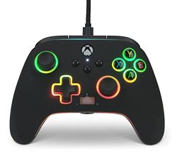 PowerA Spectra Infinity Enhanced Wired Controller for Xbox Series X|S, Wired Video Game Controller, Gamepad for Xbox X and S, Officially Licenced by Xbox, 2 Years Manufacturer Warranty- Black