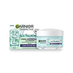 Garnier Hyaluronic Aloe Night Cream with Hyaluronic Acid, Aloe Vera and Argan Oil, Intensely Moisturises 48 Hours, Nourishes and Fills