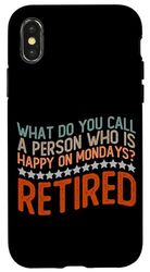 Retired for Men & Women | Retirement Case for iPhone X/XS