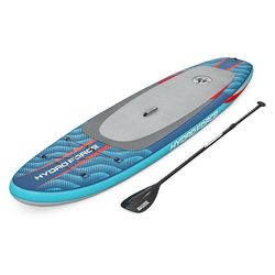 Bestway - Kit Paddle Sup Gonflable Oceana CompactAir avec Pompe intégrée - 305 cm x 84 cm x 15 cm - Bleu/Gris