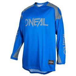 O'NEAL | Jersey | Enduro Motocross | Andningsbart material, maximal rörelsefrihet, förlängd rygg | Jersey Matrix Ridewear | Vuxna | Blågrå | Storlek M