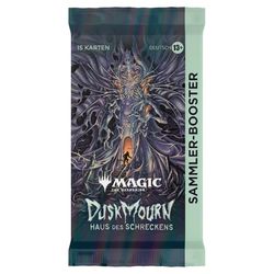 Magic: The Gathering- DSK: Duskmourne, Multicolore, Sammler Booster Display, D3446100