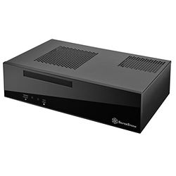 SilverStone SST-ML09B - Cabinet Milo per Slim HTPC formato Mini-ITX , Silent, nero