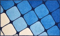 Grund Bath Mat Shanga Blue Size 70 x 120 cm