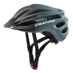 Cratoni Unisex - Vuxen Pacer Jr Hjälm, Svart/Grå Matt, M